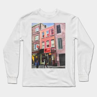 A Walk in Soho, London Long Sleeve T-Shirt